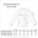 Navahoo Zuckerbiene Damen Steppjacke mit Kapuze und Kunstfellkragen B832 Schwarz-Gr.XXL