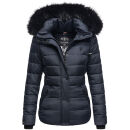 Navahoo Zuckerbiene Damen Steppjacke mit Kapuze und...