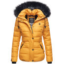 Navahoo Zuckerbiene Damen Steppjacke mit Kapuze und...