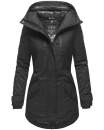 Navahoo Avrille Damen Winter Jacke B834 Schwarz Größe XS...