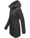 Navahoo Avrille Damen Wintejacke Parka gefüttert mit Kapuze B834 Schwarz-Gr.M