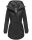 Navahoo Avrille Damen Wintejacke Parka gefüttert mit Kapuze B834 Schwarz-Gr.M