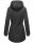Navahoo Avrille Damen Wintejacke Parka gefüttert mit Kapuze B834 Schwarz-Gr.M