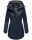 Navahoo Avrille Damen Wintejacke Parka gefüttert mit Kapuze B834 Navy-Gr.XS