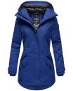 Navahoo Avrille Damen Wintejacke Parka gefüttert mit Kapuze B834 Blue-Jean-Gr.XS