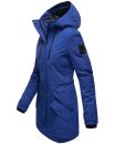 Navahoo Avrille Damen Wintejacke Parka gefüttert mit Kapuze B834 Blue-Jean-Gr.XS