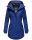 Navahoo Avrille Damen Wintejacke Parka gefüttert mit Kapuze B834 Blue-Jean-Gr.XS