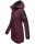 Navahoo Avrille Damen Wintejacke Parka gefüttert mit Kapuze B834 Weinrot-Gr.XL