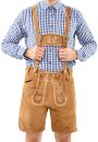 Alessandro Salvarini Herren Trachten Lederhose AS180