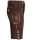 Alessandro Salvarini Herren Trachten Lederhose AS180 Dunkelbraun Gr. 54