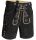 Alessandro Salvarini Herren Trachten Lederhose AS180 Schwarz Gr. 52