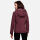 Marikoo Erdbeere Designer Damen Winter leicht gefüttert mit Kapuze B659 Weinrot Größe L - Gr. 40