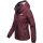 Marikoo Erdbeere Designer Damen Winter leicht gefüttert mit Kapuze B659 Weinrot Größe XL - Gr. 42
