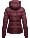 Marikoo Sole Designer Damen Winter Jacke Steppjacke B668 Weinrot Größe XS - Gr. 34