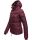 Marikoo Sole Designer Damen Winter Jacke Steppjacke B668 Weinrot Größe L - Gr. 40