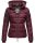Marikoo Sole Designer Damen Winter Jacke Steppjacke B668 Weinrot Größe XXL - Gr. 44