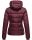 Marikoo Sole Designer Damen Winter Jacke Steppjacke B668 Weinrot Größe XXL - Gr. 44