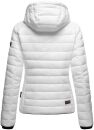 Navahoo Lulana Damen Steppjacke Übergangsjacke B650 Weiss Größe S - Gr. 36