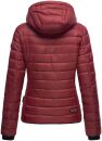 Navahoo Lulana Damen Steppjacke Übergangsjacke B650 Bordeaux Größe S - Gr. 36