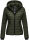 Navahoo Lulana Damen Steppjacke Übergangsjacke B650 Olive Größe XS - Gr. 34