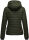 Navahoo Lulana Damen Steppjacke Übergangsjacke B650 Olive Größe XS - Gr. 34