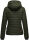 Navahoo Lulana Damen Steppjacke Übergangsjacke B650 Olive Größe S - Gr. 36