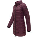 Marikoo Abendsternchen Damen Winter Jacke gesteppt B603 Weinrot-Größe M - Gr. 38