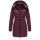 Marikoo Abendsternchen Damen Winter Jacke gesteppt B603 Weinrot-Größe M - Gr. 38