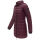 Marikoo Abendsternchen Damen Winter Jacke gesteppt B603 Weinrot-Größe M - Gr. 38