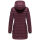 Marikoo Abendsternchen Damen Winter Jacke gesteppt B603 Weinrot-Größe M - Gr. 38