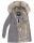 Navahoo Cristal Damen Winterjacke Parka mit Kunstfell B669 Grau Gr.XS