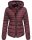 Marikoo Amber Damen Steppjacke Winterjacke B354 Weinrot Größe XS - Gr. 34
