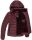 Marikoo Amber Damen Steppjacke Winterjacke B354 Weinrot Größe XS - Gr. 34