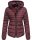 Marikoo Amber Damen Steppjacke Winterjacke B354 Weinrot Größe M - Gr. 38