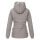 Marikoo Nekoo warm gefütterte Damen Winter Jacke mit Kunstfell B658 Grau Größe XS - Gr. 34