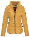 Marikoo Amber Damen Steppjacke Winterjacke B354 Camel...