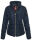 Marikoo Amber Damen Steppjacke Winterjacke B354 Blau ohne Kapuze Größe XS - Gr. 34