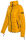 Marikoo Amber Damen Steppjacke Winterjacke B354 Gelb ohne Kapuze Größe XS - Gr. 34