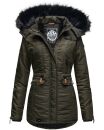 Navahoo Schätzchen Damen Winter Jacke mit Teddyfell...