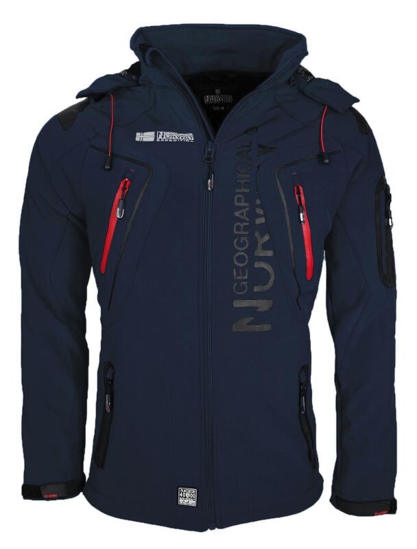 Geographical Norway Tangata Herren Jacke Dunkelblau - Navy Größe S - Gr. S