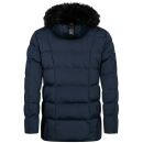 Geographical Norway Bob Herren Outdoor Winter Jacke Navy Größe S - Gr. S