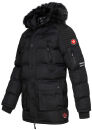 Canadian Peak Arsopeak by Geographical Norway Herren Winter Jacke Stepp Parka warm NEU Schwarz Größe M - Gr. M