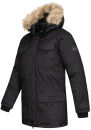 Canadian Peak Aristok by Geographical Norway Herren Winter Jacke Stepp Parka warm NEU Schwarz Größe M - Gr. M