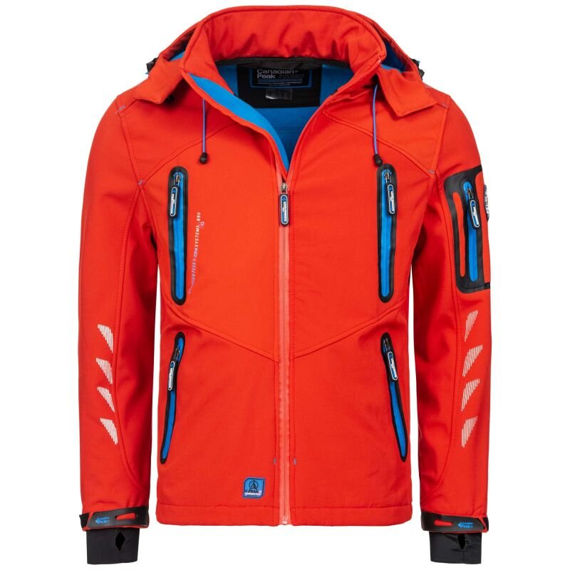 Canadian Peak Tenerife Herren Softshell Jacke Rot Größe S - Gr. S