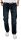 A. Salvarini Herren Designer Jeans Hose Dunkelblau dicke blaue Nähte W29-W42 03 W32 L30 - 32/30