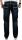 A. Salvarini Herren Designer Jeans Hose Dunkelblau dicke blaue Nähte W29-W42 03 W32 L30 - 32/30