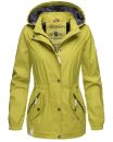 Marikoo Dein Kussmäulchen Damen Sommerjacke Übergang Frühling Kapuze B836 Gruen-Gr.XS
