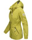 Marikoo Dein Kussmäulchen Damen Sommerjacke Übergang Frühling Kapuze B836 Gruen-Gr.XS