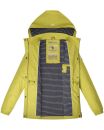 Marikoo Dein Kussmäulchen Damen Sommerjacke Übergang Frühling Kapuze B836 Gruen-Gr.XS
