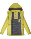 Marikoo Dein Kussmäulchen Damen Sommerjacke Übergang Frühling Kapuze B836 Gruen-Gr.M